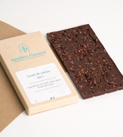 Aurélien Plassard Chocolatier - Tablette noir 66% grué de cacao