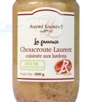 Choucroute André Laurent - La fameuse choucroute Laurent cuisinée aux lardons