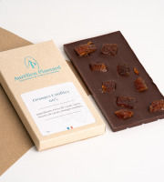 Aurélien Plassard Chocolatier - Tablette noir 66% oranges confites