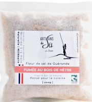 Artisans du Sel - Fleur de Sel de Guérande fumée au bois de Hêtre - 100gr | Artisans du Sel