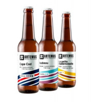 Brasserie Artemus - Coffret Les belles blondes bières artisanales - pack de 12x33cl