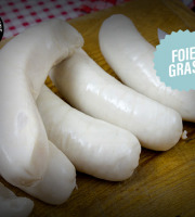 Boucherie Moderne - [Précommande] Boudin blanc Foie gras - 1 pièce - 130g