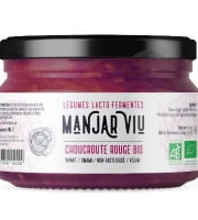 Manjar Viu : Légumes lacto fermentés - Choucroute rouge 8x220g