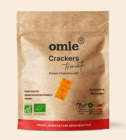 Omie - Crackers tomate et piment d'Espelette AOP bio - ingrédients français - 100 g