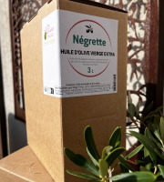 Les amandes et olives du Mont Bouquet - Huile d'olive Négrette 3 L