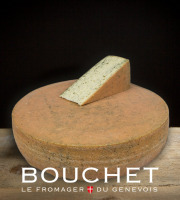 Fromagerie Bouchet - Raclette lait cru Haute Savoie France ail des ours - meule entière- environs 6,5kg