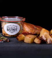 Les Bocaux du Bistrot - Confit de canard "AOP Sud Ouest", pommes de terre Sarladaises