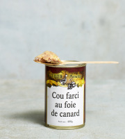 Ferme de Pleinefage - Cou farci au foie gras de canard - Boîte de 400g