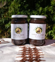 Ferme de Sauveplane - Lot sucré : Crème de marron Bio 410g, Confiture de châtaigne Bio 420g