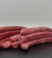 La Ferme d'Autrac - Merguez et Chipolatas de Boeuf BIO 1  kg