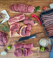 Au Bien Fait - Grand coffret de boeuf maturé (10kg - race ANGUS)