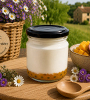 Gaec de l'Elanion - Fromage Blanc Confiture Mangue Passion  130g
