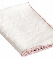 Maison de Vacances - Serviette Bourdon - Toile Mimi blush - 45x45