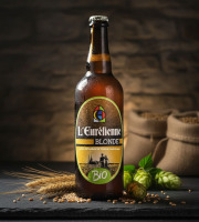 Bière L’Eurélienne – Brasserie de Chandres - BIERE BLONDE BIO L'Eurélienne 75CL