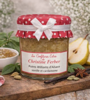 Maison Schmid - Confitures Extra de Christine Ferber - Poire Williams d'Alsace vanille et cardamome