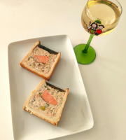 Traiteur Gourmet d'Alsace - Pâté en croûte aux 2 Truites Alsacienne 200Gr