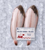 Mon Petit Poisson - Soles vidées et pelées (2 pièces portion - 400g env)
