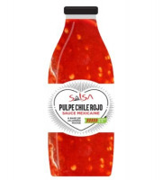 Salsamour - Pulpe / coulis piment jalapeno rouge piquante 990g