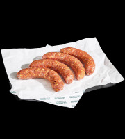 Nemrod - Saucisses de Sanglier au Piment d'Espelette (Par 4) (130g/pièce - 520g/colis)