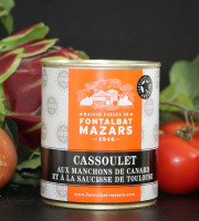 Fontalbat Mazars - cassoulet aux manchons de canard et à la saucisse de toulouse