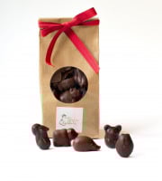 Mon jardin chocolaté - Sachet de 50 petits animaux chocolat noir