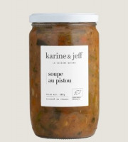 Karine & Jeff - Soupe au pistou - Haricots blancs et légumes 680g