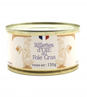 Ferme des Fayards - Rillettes d’Oie au foie gras 30% 130g