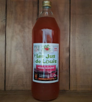 Le Domaine du Framboisier - Les Jus de Louis Pomme/Rhubarbe 100% Pur Jus 1L
