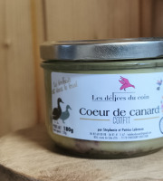 Les Délices du Coin - Coeurs de canard confits 180g