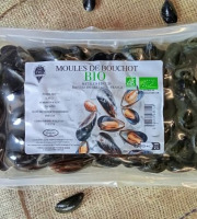 Saint Kerber - Cancale - Moules de bouchot BIO  barquette 1,4kg