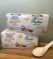 Lait Prairies du Boulonnais - Crèmes Dessert Vanille x4