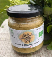 Cressonnière de Montmirault - Houmous au cresson de fontaine
