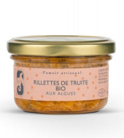 Atelier d'Angresse – Fumoir Artisanal - Rillettes de truite Bio aux algues