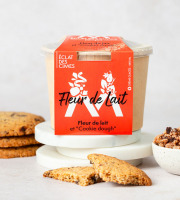 Eclat des cimes - Crème glacée Fleur de lait et "Cookie dough" 440 ml