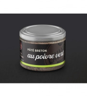 Le Lavandier Charcutier Pontivy - Verrine Pâté au poivre vert (190g) - Apéro