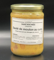 Dans nos Prés - Sauté de curry au mouton 500g