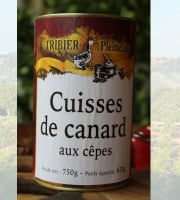 Ferme de Pleinefage - Cuisses de canard aux Cèpes ( 3cuisses) - Boîte de 650g