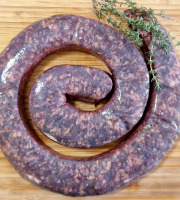 Manade Blanc - [Précommande] Saucisses AOP "taureau de Camargue"  500g