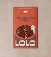 LOLO Jamón - Chorizo Extra Ibérico de bellota - Tranché 80 g