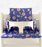 Timouny - Coussin imperméable Fleur, chaise Stokke, Tripp Trapp