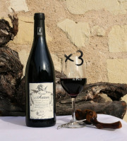 Domaine de la Chopinière du Roy - Lot de 3 Bouteilles de vin rouge Bourgueil cuvée d'Antan 2023 - 3 x 75 cl