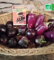 LES JARDINS DE KARINE - Duo mini Aubergine et Poivron - 500g