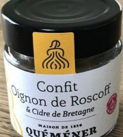 Maison Quéméner - Confit d'Oignon de Roscoff AOP &  cidre de Bretagne x 16 pots