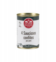 La Ferme Elizaldia - Saucisses Confites 330g