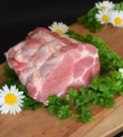 La Ferme des Peupliers - Rôti de porc échine 1kg