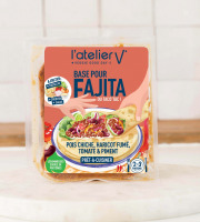 L'Atelier V* - Base pour FAJITA - pois chiche, haricot fumé, tomate et piment