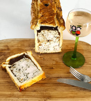 Traiteur Gourmet d'Alsace - Pâté en croute à la volaille et moutarde 200gr