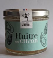 Conserverie Maison Marthe - Lot de 12 huître au citron - 90g