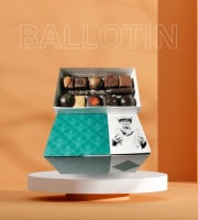 Chaloin Chocolats - Ballotin assortiment de chocolat 250gr