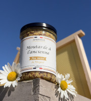 Apisphère - Moutarde à l'ancienne au miel 200g